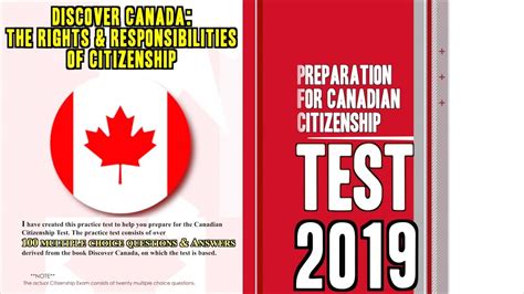 Canadian Citizenship Test Questions And Answers 2020 Pdf