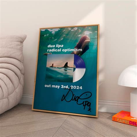 Dua Lipa Autograph Digital Download Radical Optimism Album Poster Wall Art Music Gift Music Wall ...