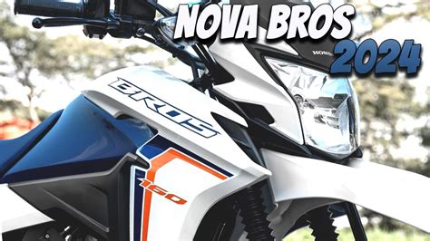 NOVA BROS 160 2024 OFICIAL HONDA YouTube