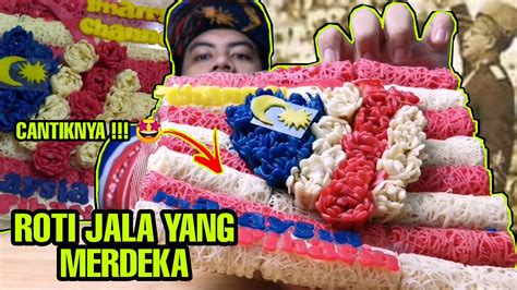 Makan Roti Jala Jelita Merdeka Roti Jala Versi Malaysia Mukbang