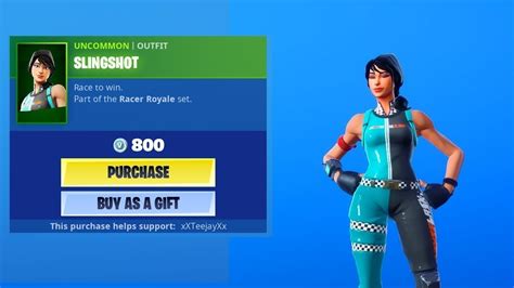 New Slingshot Skin Out Nowfortnite Item Shop 3 0ct 2019 Youtube