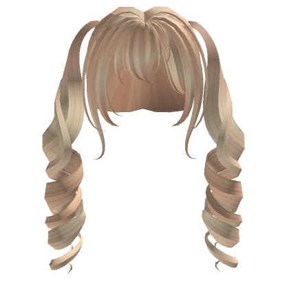 Blonde Swirly Pigtails S Code Price RblxTrade