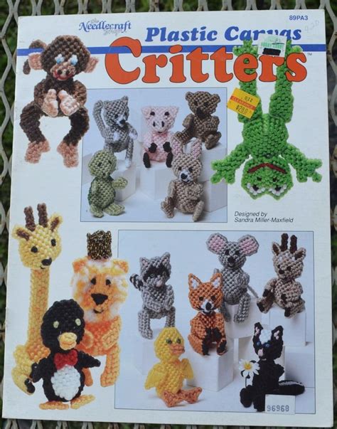 Critters Plastic Canvas Pattern Booklet The Needlecraft Shop