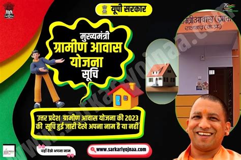 Pradhan Mantri Awas Yojana Gramin New List Uttar Pradesh