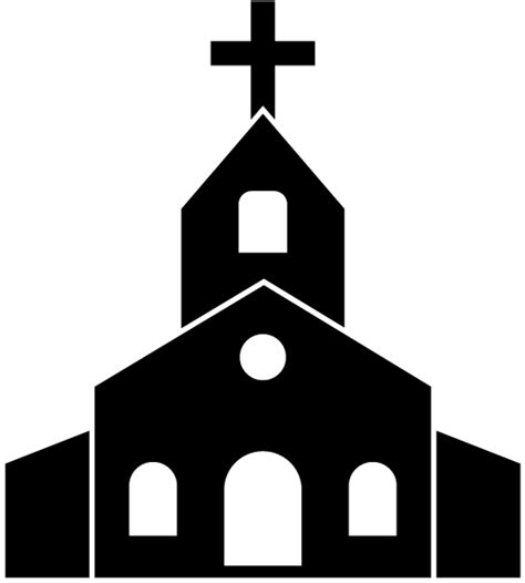 Download church drawing clip art church clipart black and white png ...