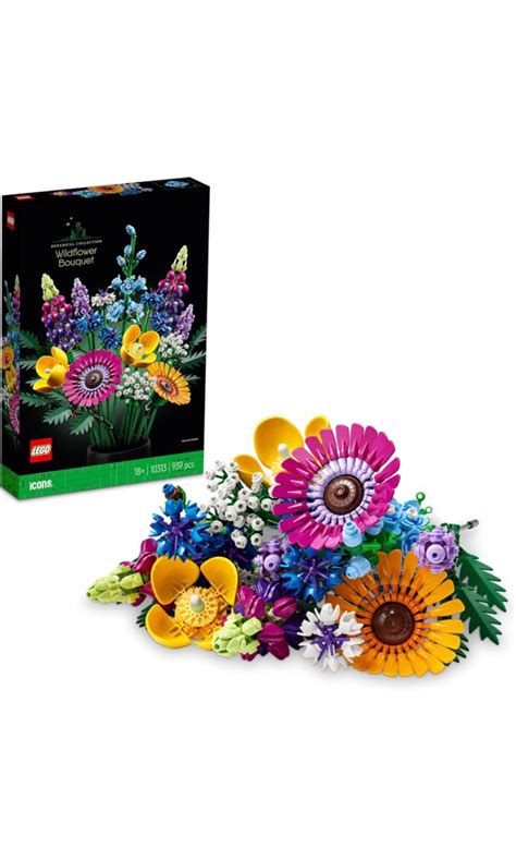 Lego Botanical Collection Wildflower Bouquet Hobbies Toys