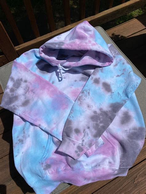 Pastel Tie Dye Hoodie CUSTOM Tie Dye Hoodie Size Small | Etsy