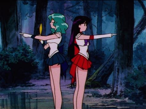 Sailor Moon Sailor Stars Episode 170 Sailor Neptune And Sailor Mars