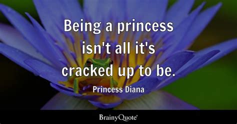 Princess Diana - Being a princess isn't all it's cracked...