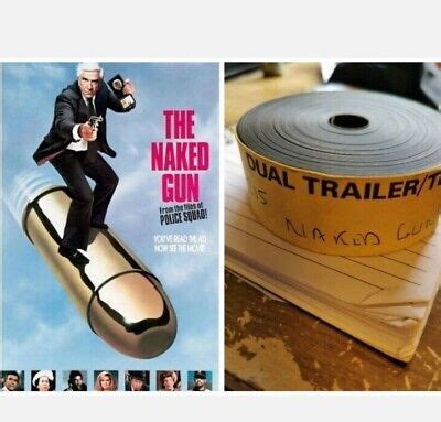 THE NAKED GUN Leslie Nielsen Priscilla Presley 1988 Rare 35 Mm Trailer