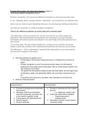 Consumer Behavior Final Exam Review Pdf Problem Recognition And