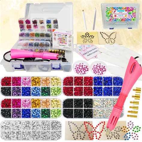 Amazon Hotfix Rhinestones Applicator Kit With Pcs Hot Fix