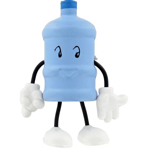 Water Bottle Figure Stress Ball