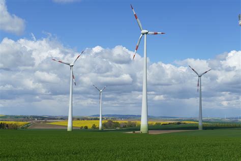 Free Images Landscape Sky Field Meadow Prairie Windmill Green