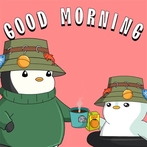 Relaxing Good Morning By Pudgy Penguins Find Share On GIPHY