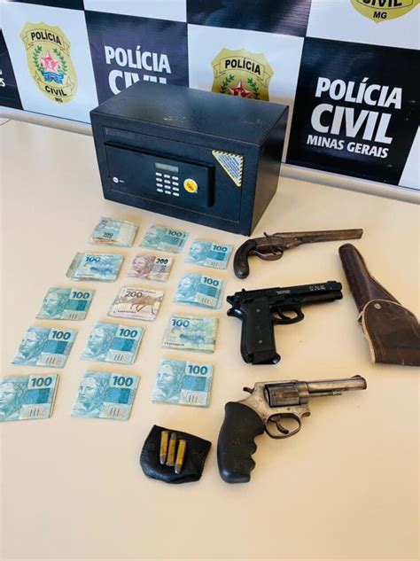 Pol Cia Prende Suspeito Por Posse Ilegal De Arma De Fogo Em Lagoa Santa