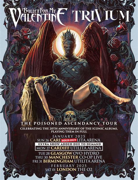 Bullet For My Valentine Trivium Tickets Tour Dates Gigantic Tickets