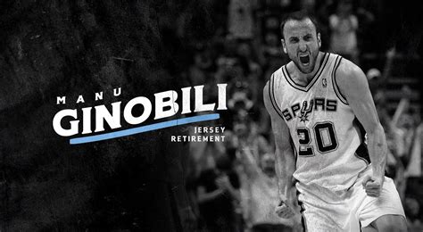 SPURS TO RETIRE MANU GINOBILI’S NO. 20 | NBA.com