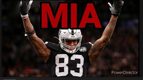 Las Vegas Raiders Are The Raiders Hiding A Serious Darren Waller