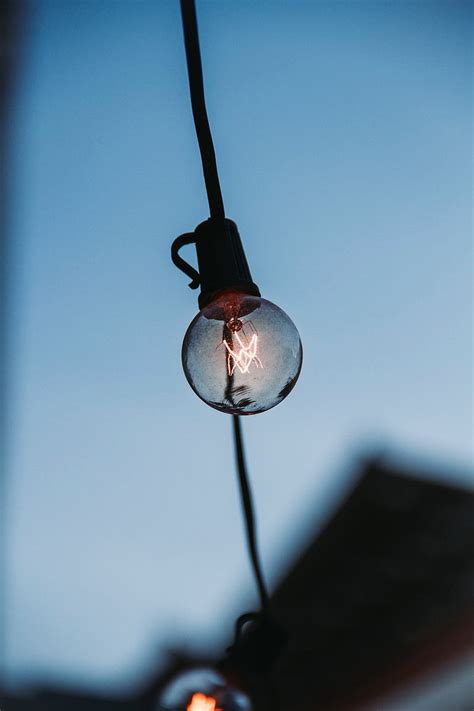 Light Bulb Wire Light Lighting Electricity Hd Phone Wallpaper Peakpx