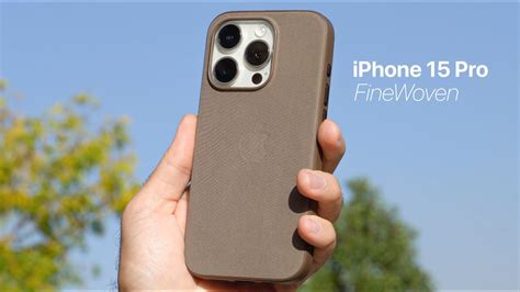 Apple Iphone 15 Pro Finewoven Case Review 2 Serious Issues Youtube