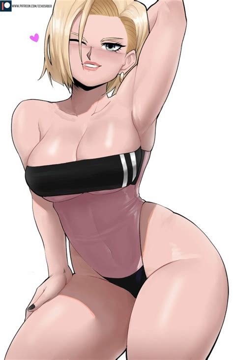 Your New Maid Android 18 Echo Saber Dragon Ball Hentai Arena