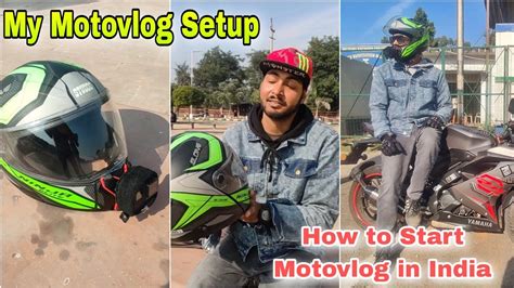 How To Motovlog My Motovlog Setup YouTube