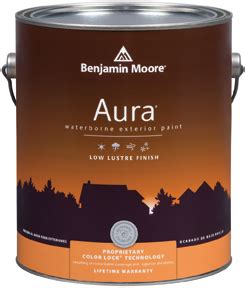 Factory Paint & Decorating: Benjamin Moore Aura Exterior Paint