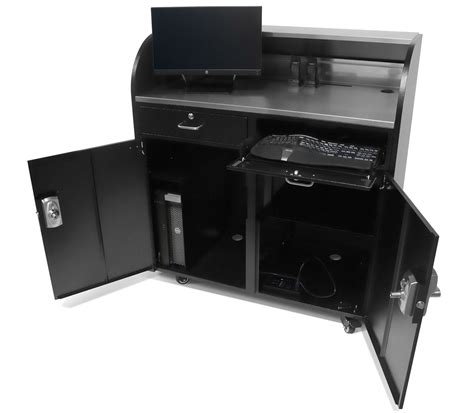 portable professional security desk  security station