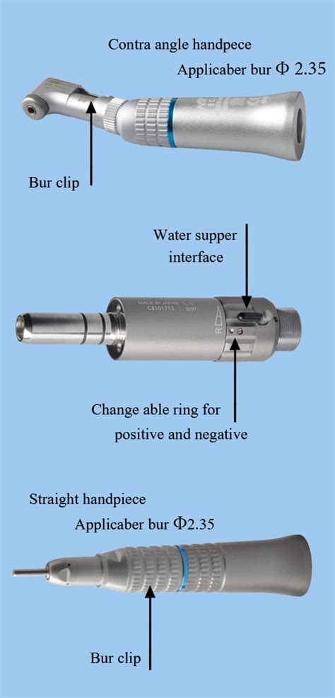 Ex 203 Low Speed Dental Handpiece Kit Nsk Low Handpiece Set