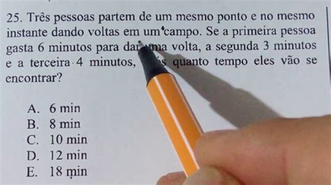 1 QuestÃo De Concurso De MatemÁtica BÁsica Resolvida Pe QiestÃo 25