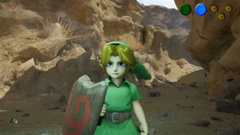 Zelda Ocarina Of Time Unreal Engine Mountain Trail Demo Released