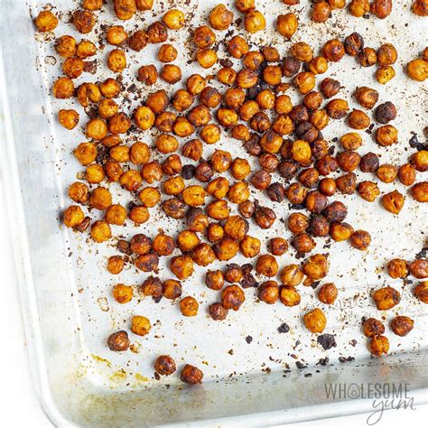 Oven Roasted Chickpeas Recipe Crispy And Easy