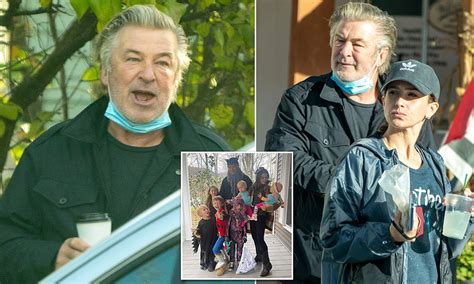 Alec Baldwin And Wife Hilaria Step Out For Coffee While Investigation