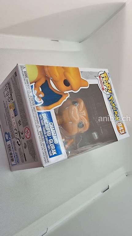 Funko Pop Pok Mon Dracaufeu Glurak Cantone Vallese Anibis Ch