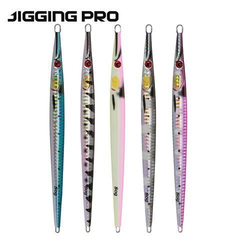 JIGGINGPRO 40g 60g 80g 100g 150g 3D Print Needle Jig Speed Jigs