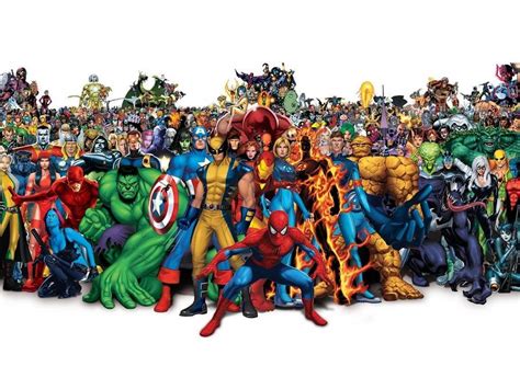 Ladda ner 1utveckla Styrkan Hos Marvel Comics. Wallpaper | Wallpapers.com