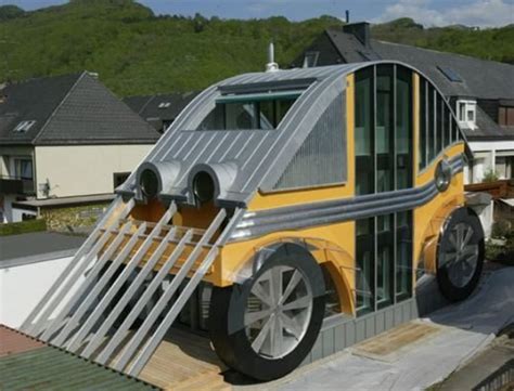 Crazy Car Shaped Home Features Liter Energy Efficiency Inhabitat