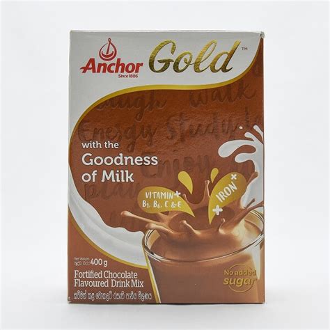 Anchor Milk Powder Gold Chocolate 400g Glomarklk