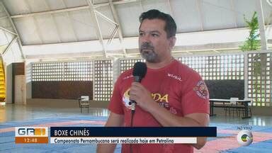 Grtv Edi O Campeonato Pernambucano De Boxe Chin S Ser Realizado