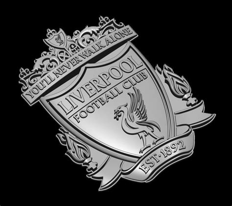 Liverpool FC Logo Footbal Club 3D 3D model 3D printable | CGTrader