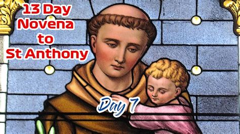 🙏13 Day Novena To St Anthony Of Padua 🙏day 7 🙏7 June 2023 Youtube