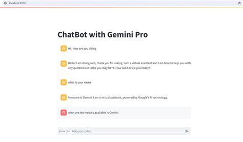 Build Chatbot Application Using Gemini API | by Venkatesh Maddukuri ...