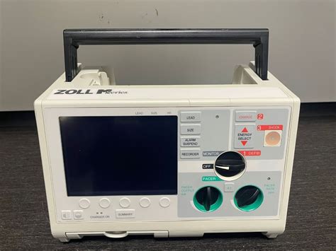 Used ZOLL M SERIES 3 LEAD ECG PACER MONOPHASIC Defibrillator For Sale