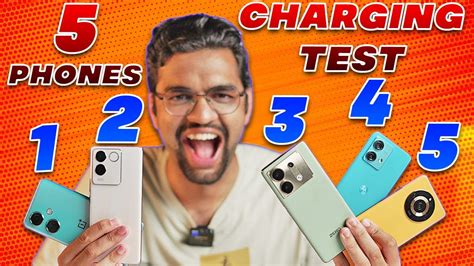 Mobile Charging Test 2024 Moto Edge 40 Neo Vivo T2 Pro Infinix Zero