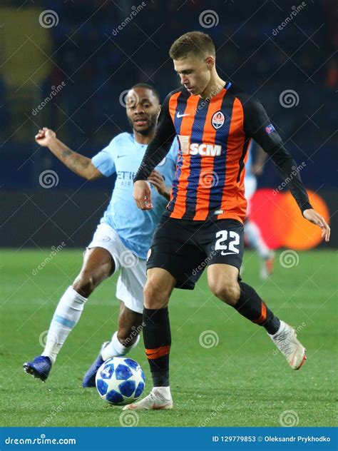 Uefa Champions League Shakhtar Donetsk V Mancity Foto De Archivo