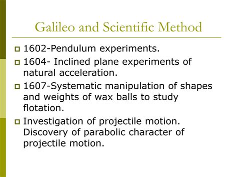 Ppt Galileo And The Origins Of The Modern World Powerpoint