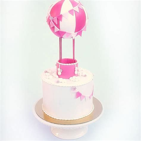 Hot Air Baloon Decorated Cake By Cake Loves Vanilla Cakesdecor