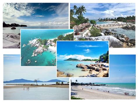 Pantai Eksotis Di Pulau Bangka Cocok Untuk Self Healing