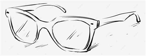 Sunglasses Sketch Vector Design Images Glasses Sketch Sunglasses Eyeglasses Illustration Frame